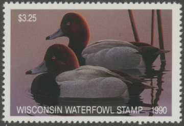 Picture of 1990 Wisconsin Duck Stamp  MNH VF