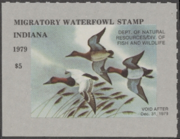 Picture of 1979 Indiana Duck Stamp MNH VF