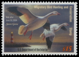 Scan of RW70 2003 Duck Stamp. MNH